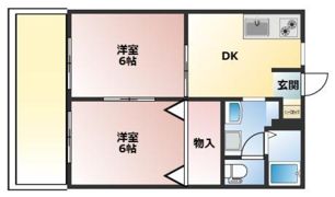 メゾンシャンスの間取り画像