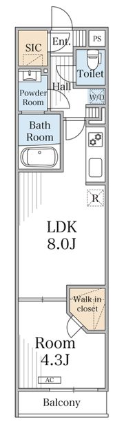 リブリ・ダイワクレストⅡの間取り画像