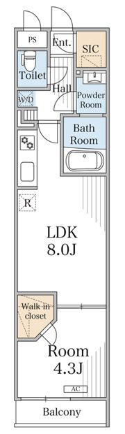 リブリ・ダイワクレストⅡの間取り画像