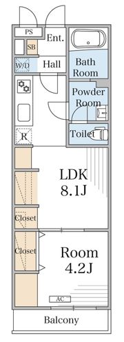 リブリ・ダイワクレストⅡの間取り画像
