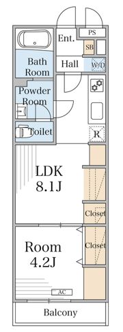 リブリ・ダイワクレストⅡの間取り画像