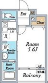 カサデルソルⅥの間取り画像