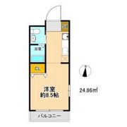 マリアロッソ天神山の間取り画像
