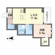 ヴィレッタ鉄砲町の間取り画像
