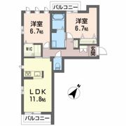 ラルーチェの間取り画像