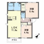 シャーメゾンナナセの間取り画像