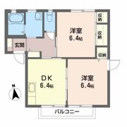 ニューフレグランス山下Bの間取り画像