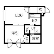 クレエボヌールの間取り画像
