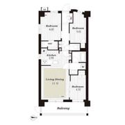 クレストフォルム湘南鵠沼の間取り画像