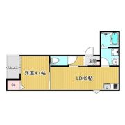 LECOCON中川Ⅱの間取り画像