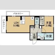 ドミール旭ケ丘駅前の間取り画像