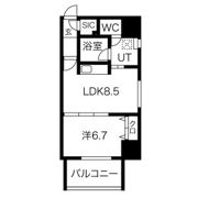 さくらHills NISHIKI Platinum Residenceの間取り画像