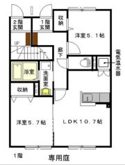 エルメゾンシオンCの間取り画像
