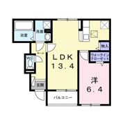 ミモザの間取り画像