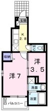 ラ・セゾンの間取り画像