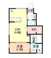 仮称）高岡市羽広2丁目211－10アパートの間取り画像