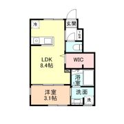 仮称）高岡市羽広2丁目211－10アパートの間取り画像
