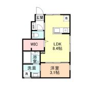 仮称）高岡市羽広2丁目211－10アパートの間取り画像