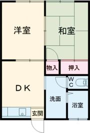 スペースタウン薮塚の間取り画像