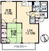 クローカス浜角壱番館の間取り画像