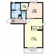クレールプラシードの間取り画像