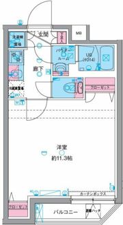 GENOVIA町田の間取り画像