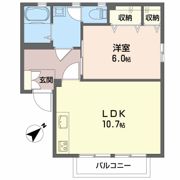 ディアス新川?の間取り画像