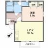 ディアス新川?の間取り画像