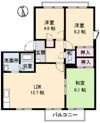 フレグランス藤ノ木 A棟の間取り画像