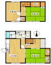 鐘築邸戸建借家の間取り画像
