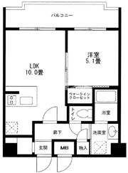 COMODO川崎の間取り画像