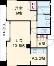 アーバンヴィレッジ神戸中山手の間取り画像