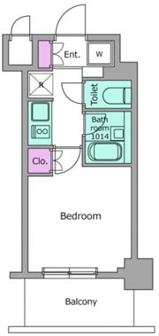 レジディア川崎の間取り画像