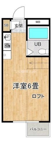ビアン国立の間取り画像