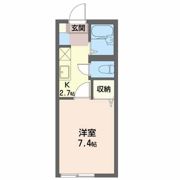 フレグランス ヴィラ Bの間取り画像