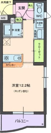 リリアーレの間取り画像