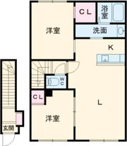 Stella Nova東川の間取り画像