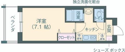 レジディア神戸ポートアイランド サウス・センター棟の間取り画像