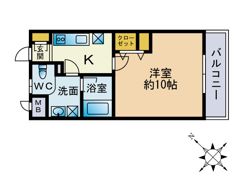 サニーコートの間取り画像