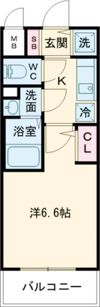 エスリード神戸大倉山ヒルズの間取り画像