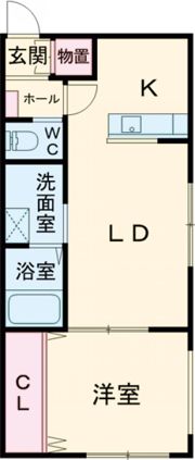 仮）富良野市若松町AP A棟の間取り画像