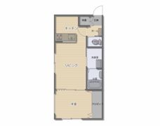 仮）富良野市若松町AP A棟の間取り画像