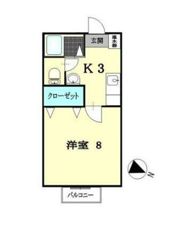 アリヴィオⅡ番館の間取り画像