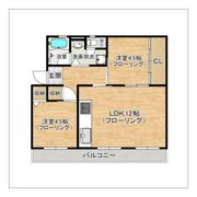 日の里団地38棟の間取り画像