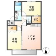 アザレアの間取り画像