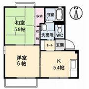 パームヒル A棟の間取り画像