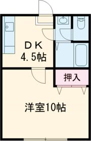 コーポシンザンの間取り画像