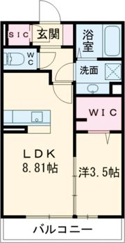 アモリールⅡの間取り画像