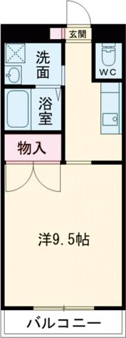 ダンハイツ大在の間取り画像