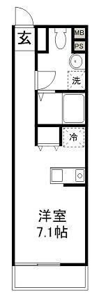 プリズム東習志野B棟の間取り画像